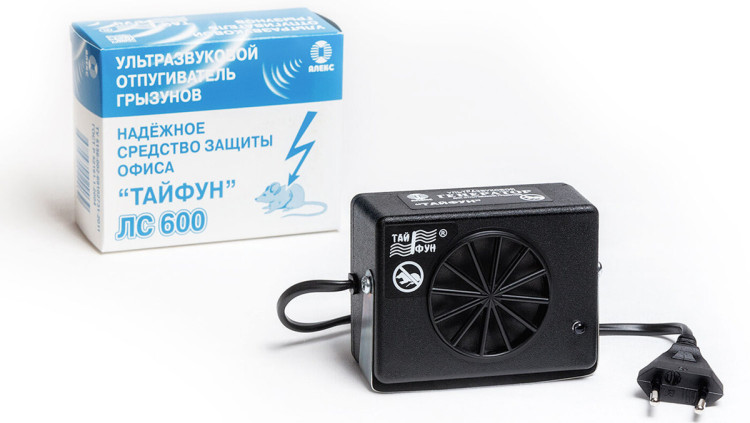 Ультразвуковой отпугиватель грызунов Тайфун ЛС 600
