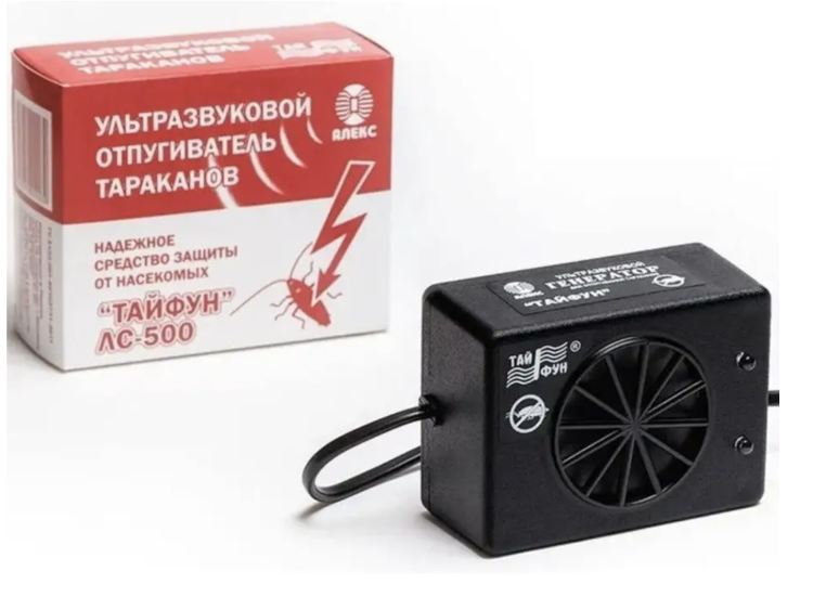 Ультразвуковой отпугиватель тараканов Тайфун ЛС-500