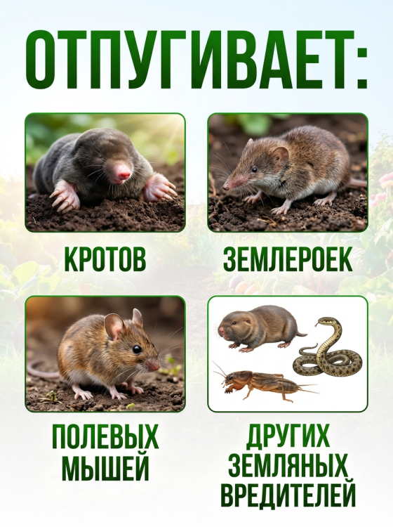 Отпугиватель кротов ЭкоСнайпер LS-997R