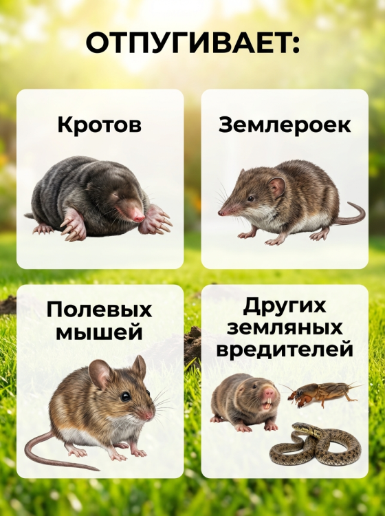 Отпугиватель кротов ЭкоСнайпер LS-997P